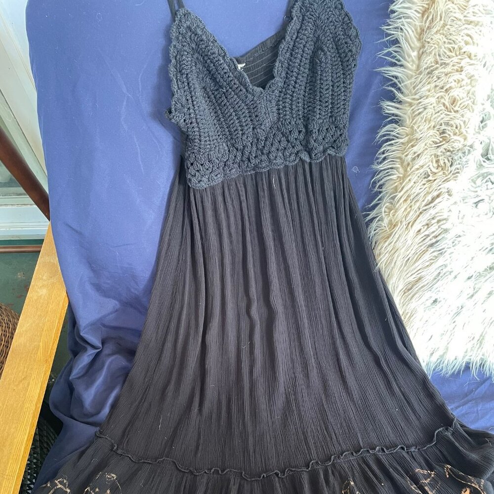 crochet mushroom dress